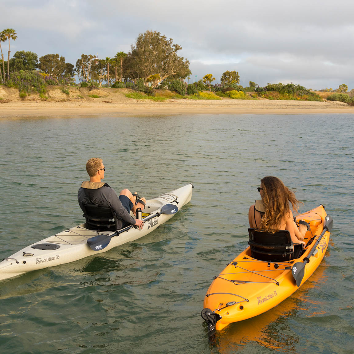Hobie Mirage Revolution 16 Kayak Overhead Shot