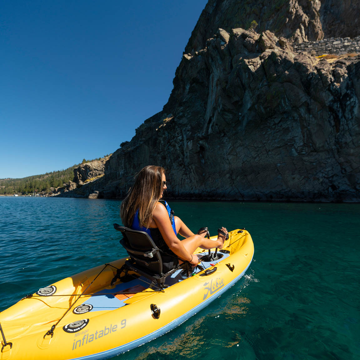 Hobie Mirage i9s Kayak Paddling Shot